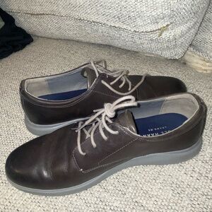 Men’s Cole Haan gray leather shoes
